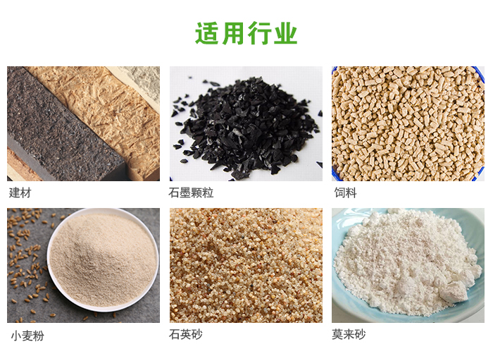 高頻振動篩主要用于化工，建材，石墨顆粒，飼料，小麥粉，石英砂，豆?jié){，果汁等各種物料的干法、濕法篩分、分級、脫水，過濾。